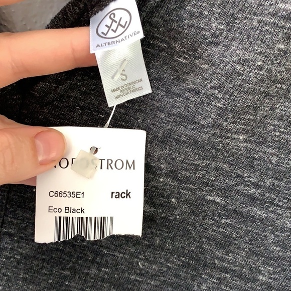 Alternative Apparel Cropped Lounge Jumpsuit Romper - Picture 4 of 6